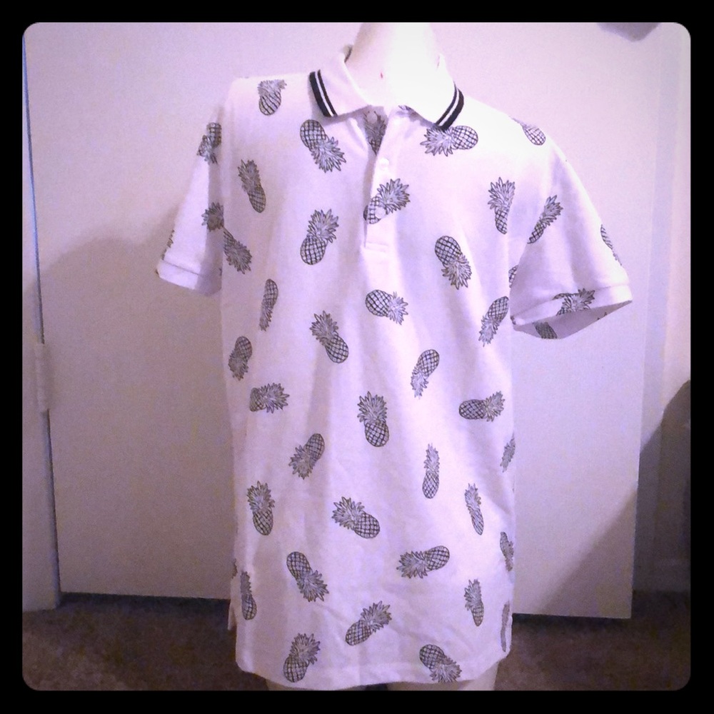 Forever 21 White/black men's shirt
